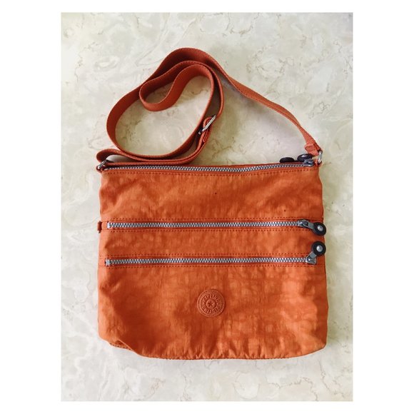 Orange Kipling Alvar Crossbody Bag - Picture 1 of 6